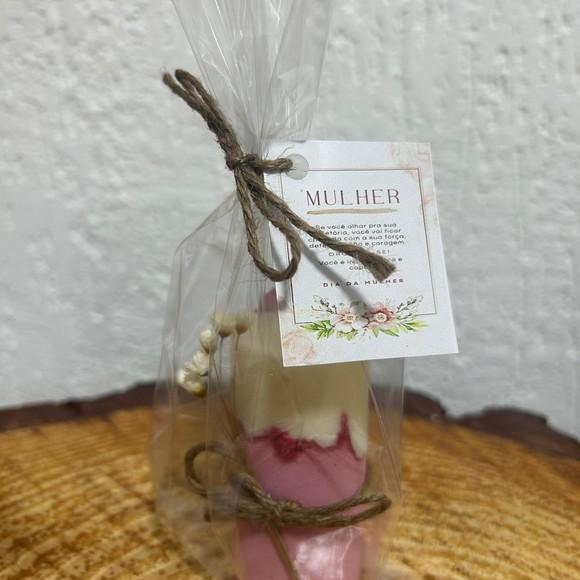 Vela na Base de Cimento para Eventos