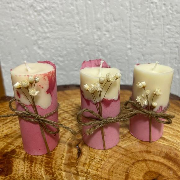 Vela na Base de Cimento para Eventos