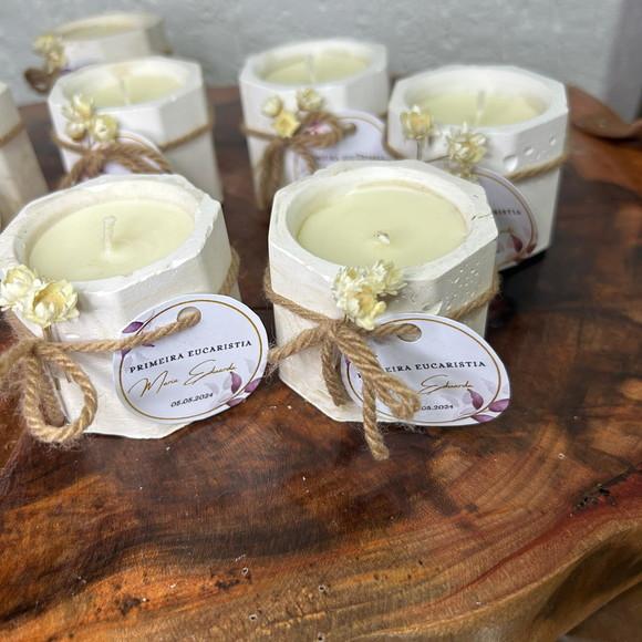 Vela no Cimento para Eventos