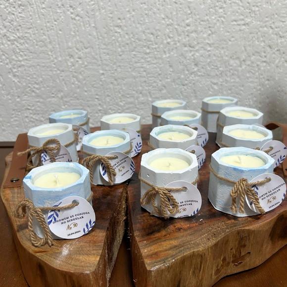 Vela no Cimento para Eventos