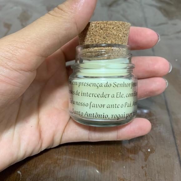 Vela no Pote de Vidro Personalizada 40g