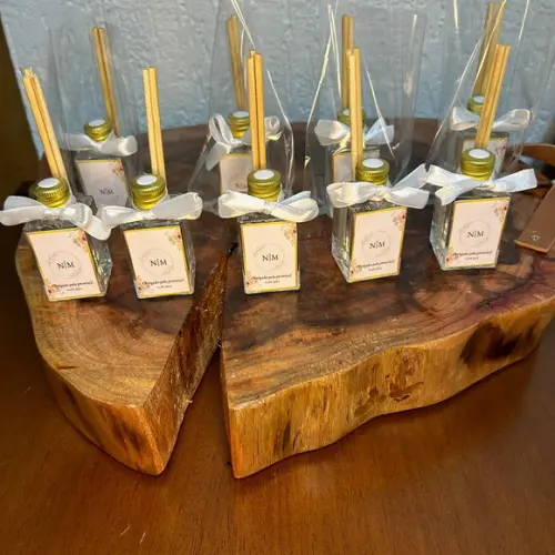 Difusor de Ambiente de 30ml em Pote de Vidro Ideal para Lemb