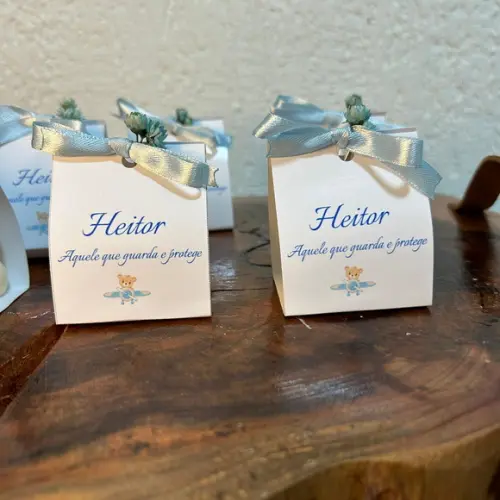 Vela Mini Bubble com Embalagem