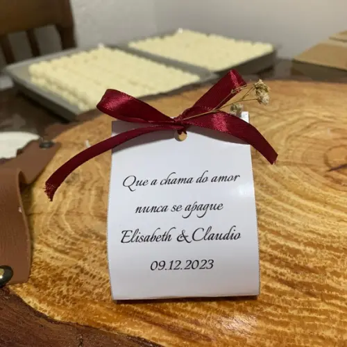 Vela Mini Bubble com Embalagem
