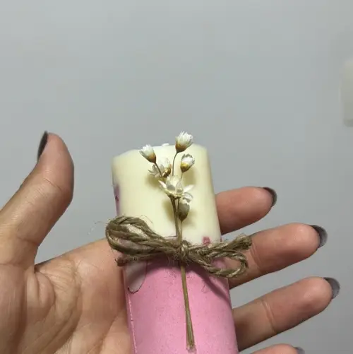 Vela na Base de Cimento para Eventos