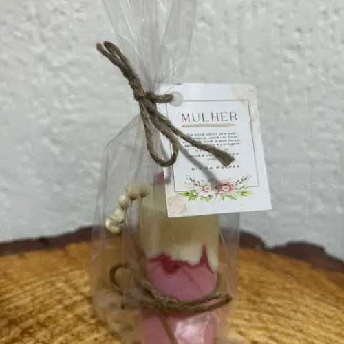 Vela na Base de Cimento para Eventos