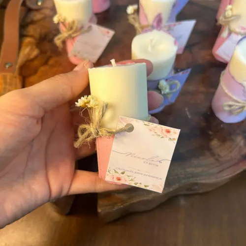 Vela no Cimento para Eventos