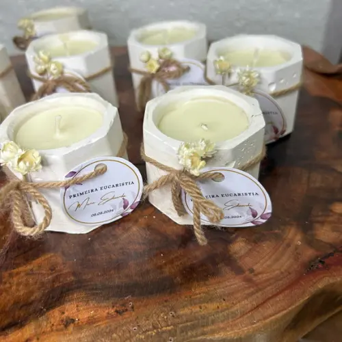 Vela no Cimento para Eventos