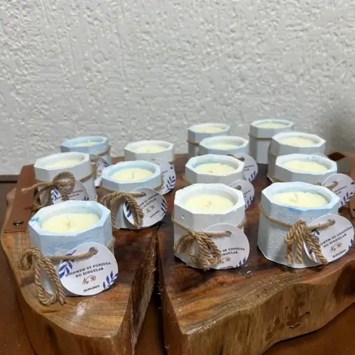 Vela no Cimento para Eventos