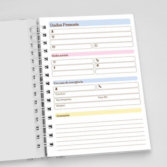 Agenda A5 Personalizada - Feliz