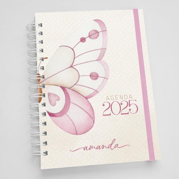 Agenda A5 Personalizada - Borboleta