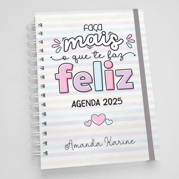 Agenda A5 Personalizada - Feliz