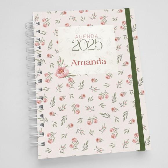 Agenda A5 Personalizada - Floral
