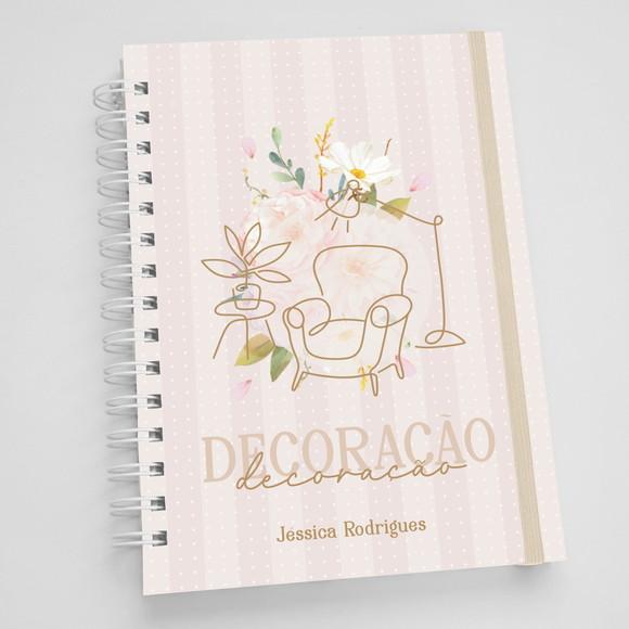 Agenda A5 Personalizada Profissões - Decoradora