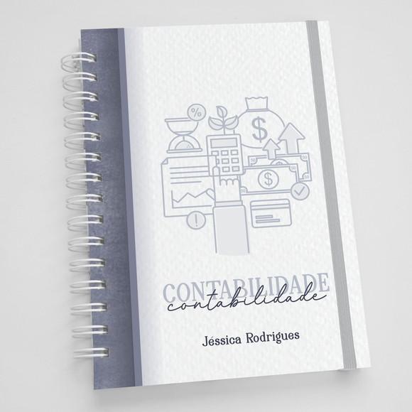 Agenda A5 Personalizada Profissões - Contabilidade