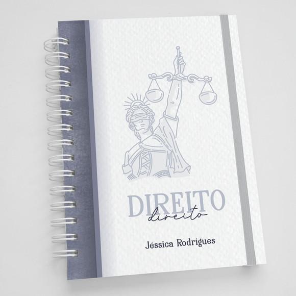 Agenda A5 Personalizada Profissões - Direito