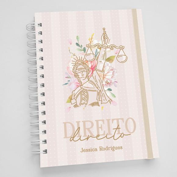 Agenda A5 Personalizada Profissões - Direito