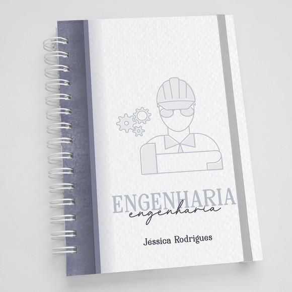 Agenda A5 Personalizada Profissões - Engenharia