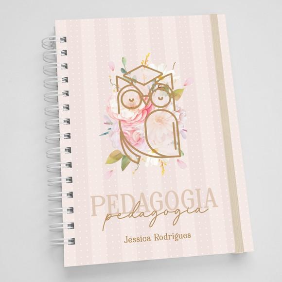 Agenda A5 Personalizada Profissões - Pedagogia