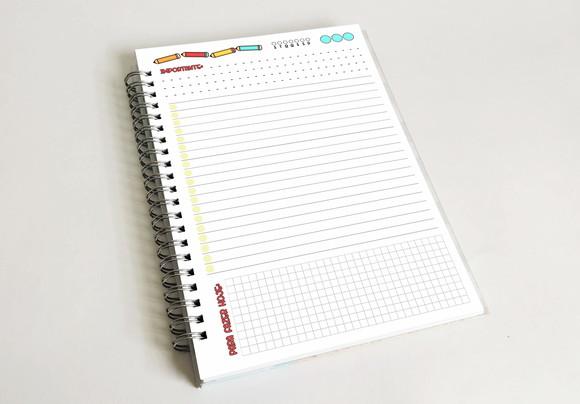 Agenda Escolar Personalizada - Menino