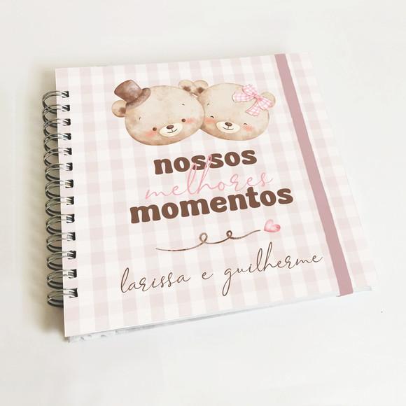 Álbum Encadernado com Foto Personalizado
