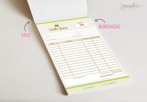 Bloco Pedido c/ Numeração