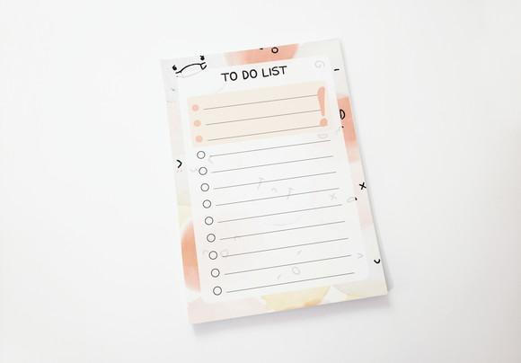 Bloquinho To do List - Carinhas