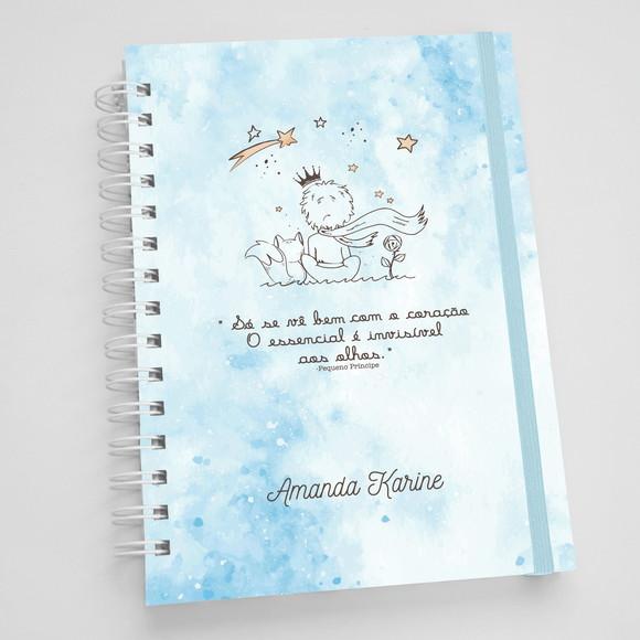 Caderno A5 Personalizado - Principe