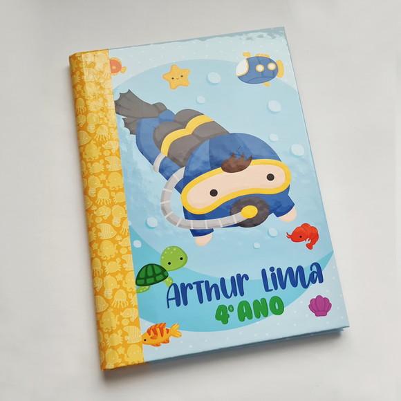 Caderno Brochura A5 Personalizado