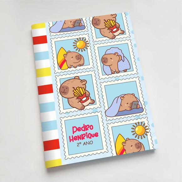 Caderno Brochura Universitário - Capivara