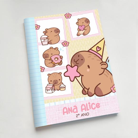 Caderno Brochura Universitário - Capivara