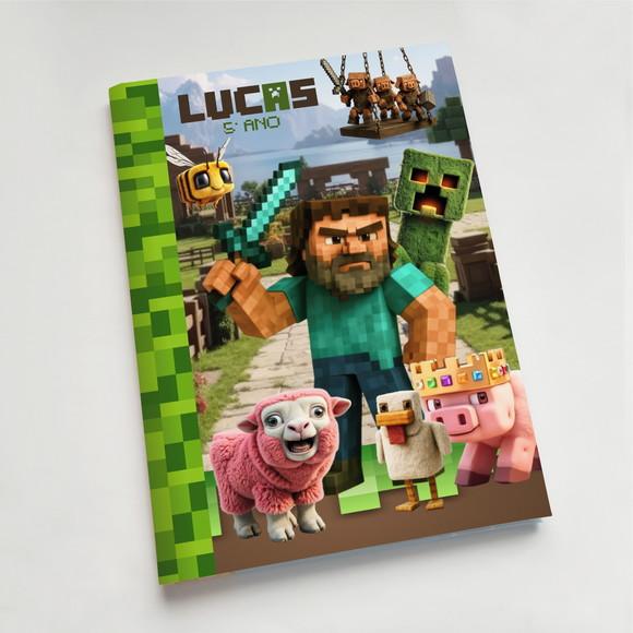Caderno Brochura Universitário - Video Game