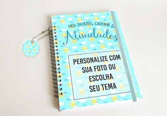 Caderno de Atividades Infantis - Personalizado