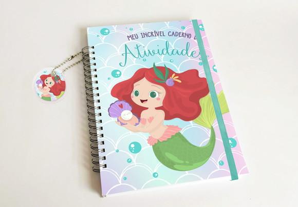 Caderno de Atividades Infantis - Sereia