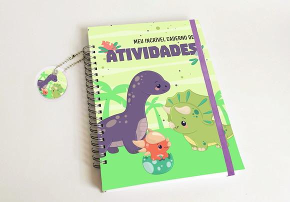 Caderno de Atividades Infantis -dinossauros