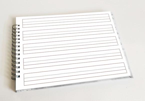 Caderno de Caligrafia Menino - Personalizado