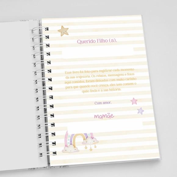 Caderno de Memórias da Mamãe - Arco-íris