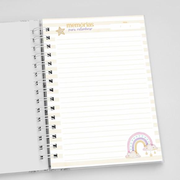 Caderno de Memórias da Mamãe - Arco-íris
