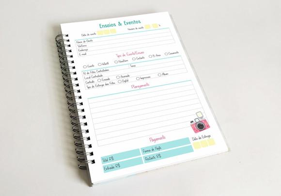 Caderno de Pedidos - Fotografia