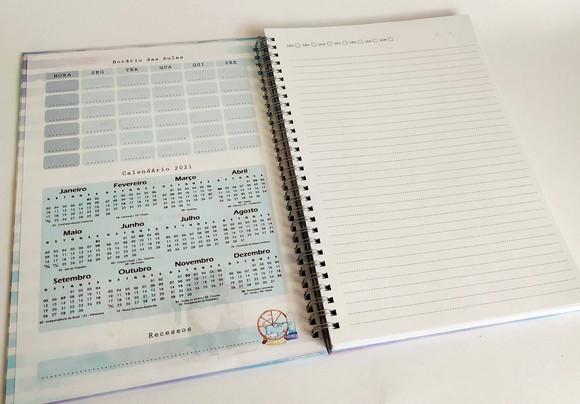 Caderno Universitário Personalizado