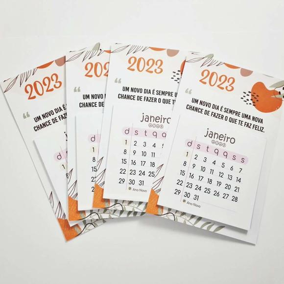 Calendário 7x7 Personalizado com Imã