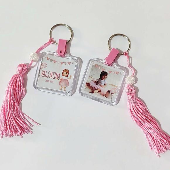 Chaveiro Acrílico com Tag Personalizado