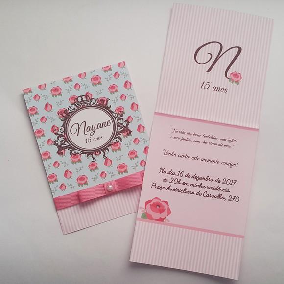 Convite Impresso Personalizado