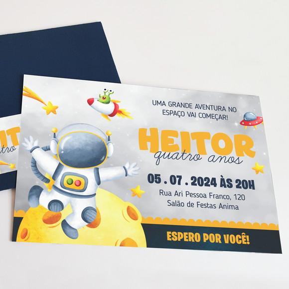 Convite Impresso Personalizado com Envelope