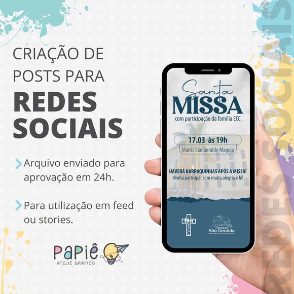 Criação de Posts para Redes Sociais
