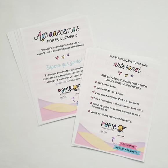 Folheto A6 em Papel Offset