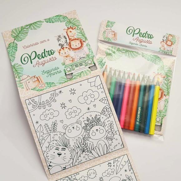 Kit de Colorir Personalizado