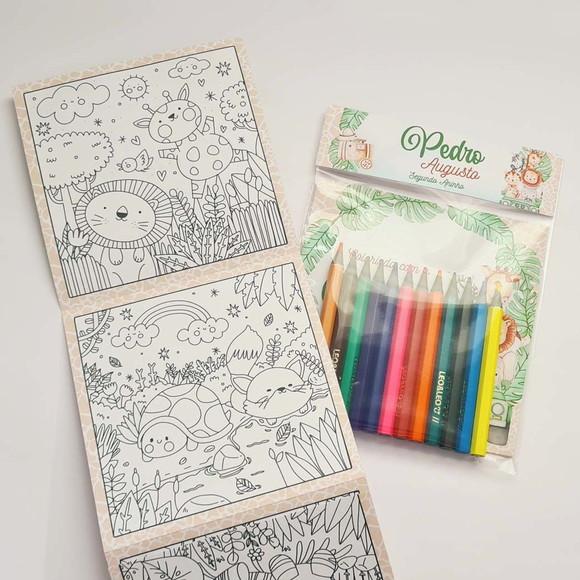 Kit de Colorir Personalizado