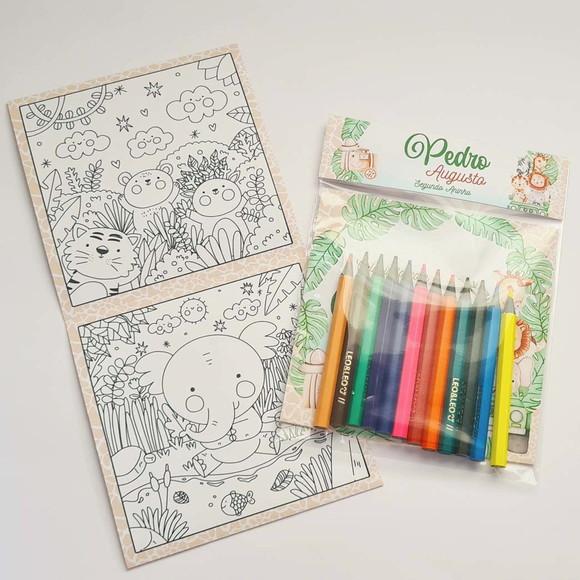 Kit de Colorir Personalizado