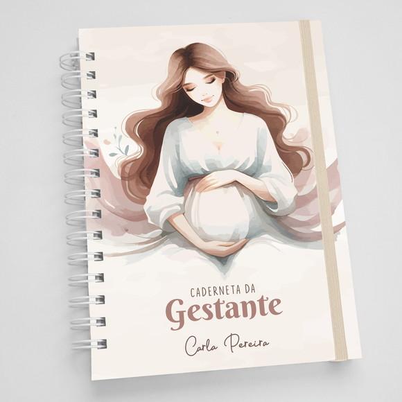 Kit Pasta Catálogo + Caderneta Gestante - Nude